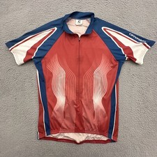 Vintage Cannondale Bicycles Mens Large Chrono Bicycle Jersey Top Made In USA EUC