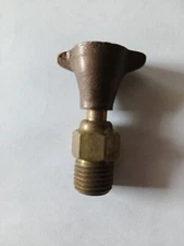 Brass  Primer Cup Valve- Gas Hit and Miss Engine- 1/4" MPT- "NOS"