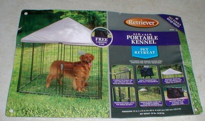 retriever portable dog kennel