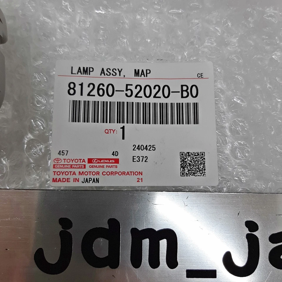 Conjunto de lámparas TOYOTA 81260-52020-B0 FJ CRUISER genuino nuevo Japón Foto 3 de 4