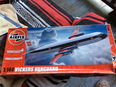 Airfix 1:144 Scale BEA / Vickers Vanguard Model Kit #A03171 Aircraft/SEALED/DENT