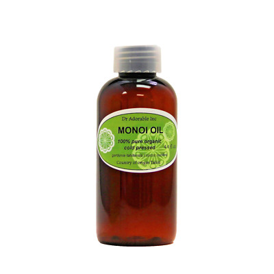 4 Oz Premium Monoi Oil Pure & Organic Skin Body Hair Care Nails Face Health 
