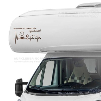 Battito Cardiaco Snoopy 120 Cm Ora Scritta B121 Adesivo Auto - Foto 2