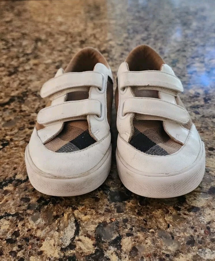 Burberry Checker toddler shoes/ sneakers Unisex EU 28-image