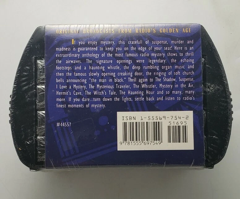 The Great Radio Mysteries Cassette Sealed Maltese Falcon Sorry Wrong Number  - Image 3 of 4