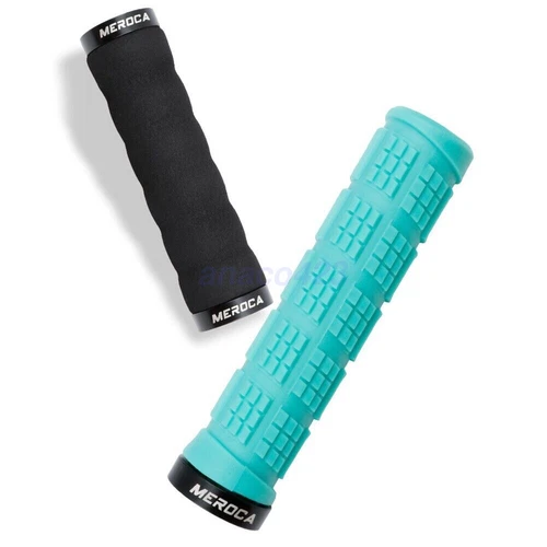 Road Mountain Cycling Bicycle MTB BMX Bike Hand Handlebar Grips Double Lock On - Picture 9 of 37