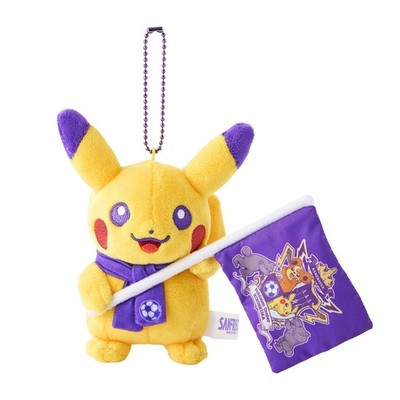 Pokemon Center Original Sanfrecce Hiroshima Goods Stuffed toy New