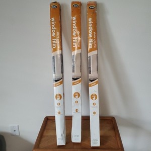 Gila Glare control Smoke Indoor Window Film 36 in. W X 6.5 ft. L (3 Boxes)