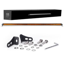 12 22 32 42 52 Inch Off-road Led Light Bar Spot Flood Combo Amber White