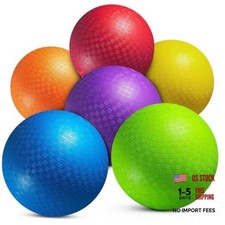 5 Playground Balls for Toddlers Kids Dodgeball - 6 Pack 5-Inch - Pack of 6