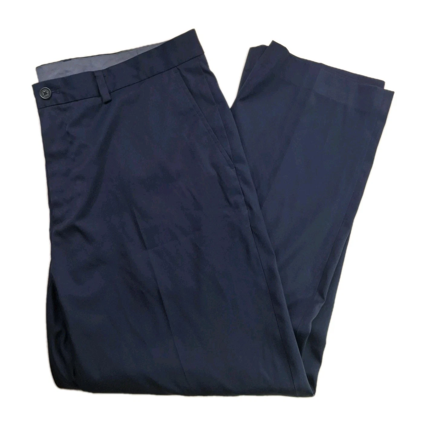 Brooks Brothers Performance Chino Golf Pants Mens Sz 40x32 Navy Blue Stretch