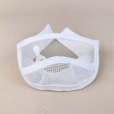 Short Snout Dog Muzzle Anti-Bite Anti-Lick Mesh Mask French Bulldog Pug 1PCS