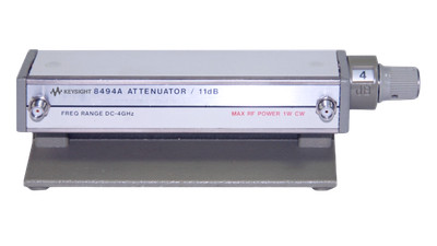 HP 8494A-002 Variable Attenuator DC-4GHz, 0-11dB, SMA Connectors, 3308A33814