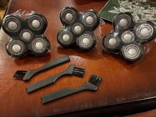 3 PACK Replacement Blades for Freebird Flex Series Head Shaver with Brushes