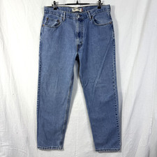 VTG Levis 550 Jeans Men's Size 36 Relaxed Fit Tapered Leg Medium Wash 90's Denim