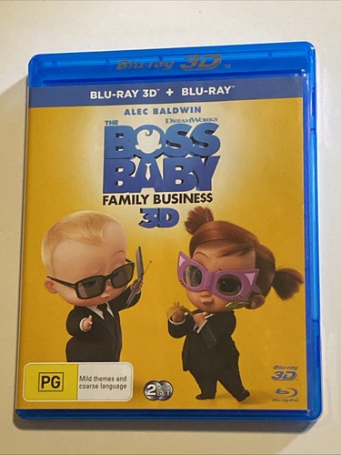 Boss Baby 2: Family Business (Blu-ray 3D, Blu-ray 2021)