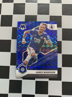 2021-22 Panini Mosaic Premier League James Maddison Blue /99 Leicester City