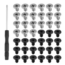50 PCS M.2 Ssd Mounting Screws Kit, Pcie Nvme M2 X 3 Mm Replacement Phillips Fla