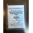 2025 Topps Chrome Sam Darnold Chrome Autographs (RAW)