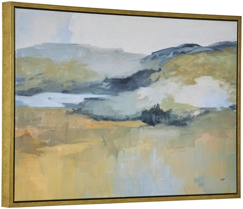 Uttermost 32333 Folded Hills 26" x 38" Framed Landscapes Painting - MultiColor - Picture 1 of 6