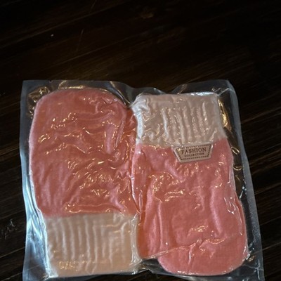 Fashion CollectionGloves Nylon Pink White Set for toddler 