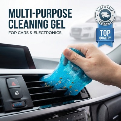1/2-Car Cleaning Gel Keyboard Dust Cleaner Interior Cleaning Putty Magic Mud
