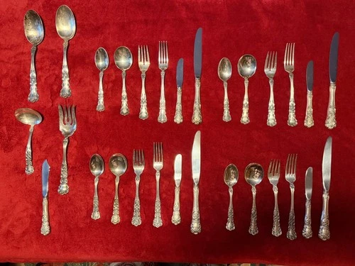 Buttercup by Gorham Sterling Silver Flatware Set for 4 Service 29 Pieces Dinner