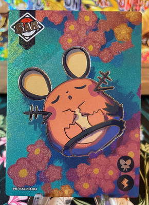  Dedenne  PM-SAR No. 004  NON-TCG Pokémon Eif Origin 3.0 