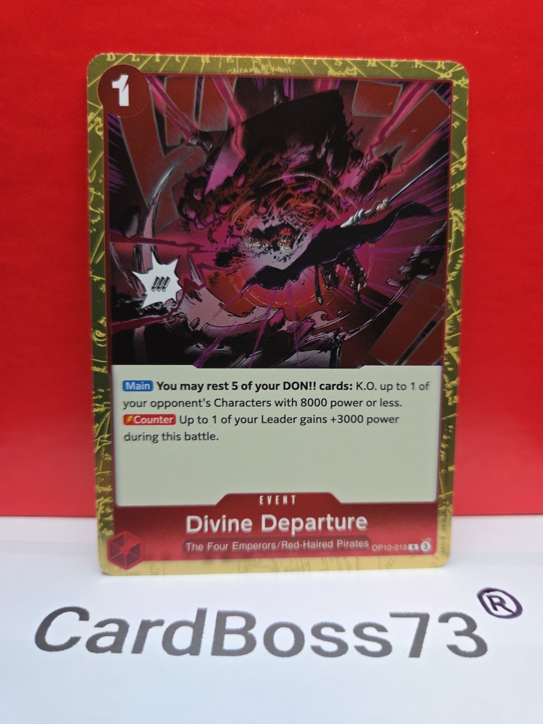 Divine Departure OP10-019 Royal Blood Foil