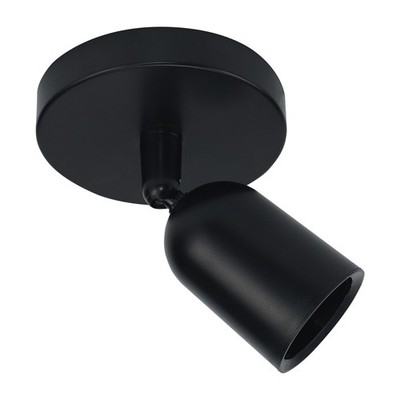 LED SOLIS SPOT GU10 schwarz Deckenleuchte IP20 schwenkbar max. 6W rund