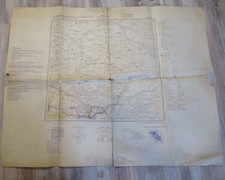 Wehrmacht Landkarte / PJATIGORSK Kaukasus Russland / Stand 1942