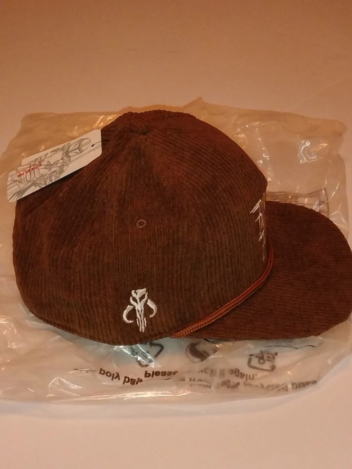 DC Shoes Star Wars Mando Cazarrecompensas Pana Cuerda Snapback Marco A Sombrero Tierra Foto 4 de 4