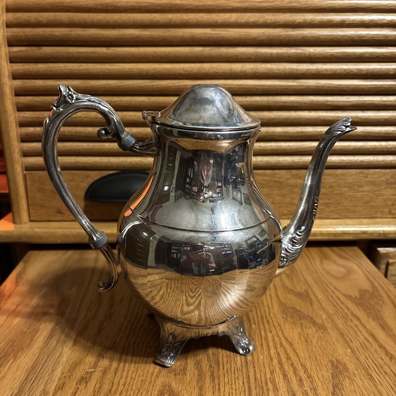 Vintage  F.B. Roger Silver Company, Silver Plated Tea/coffee Pot