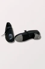 NEW Capezio Tic Tap Toe Tap Shoes in Black (Style 443)