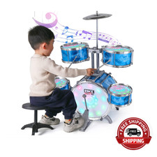 Juego De Bateria Bateria De Juguete Para Ni os Ninos Bombo Tambores Regalo TOP