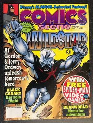 COMICS SCENE #31 1st Preview Appearance HARLEY QUINN 1992 Starlog DC Comics Rare