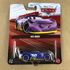 Disney Pixar Cars Will Rusch #76 Race Car Purple 1:55 Scale Metal Diecast Car