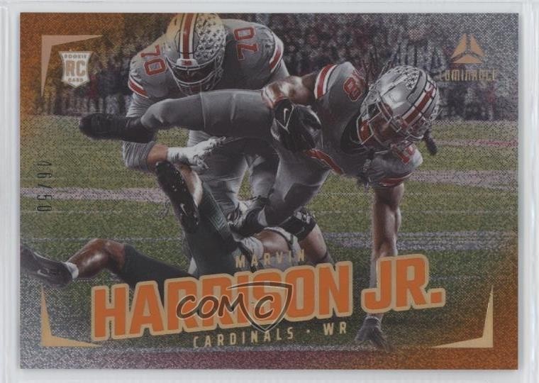 2024 Panini Luminance Rookies Orange 46/50 Marvin Harrison Jr #180 Rookie RC g1d