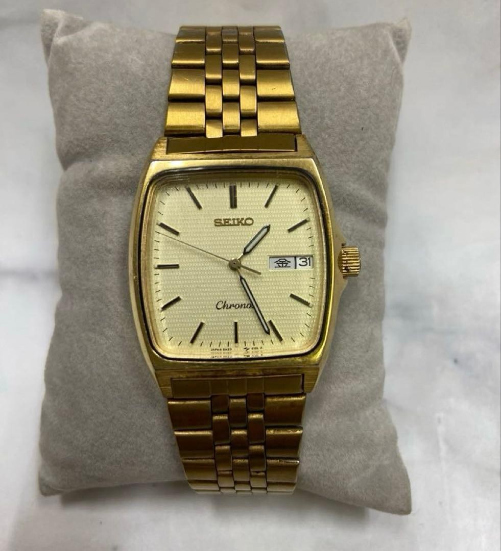Kronos 5H23-5110 Wristwatch Working Quartz Analog