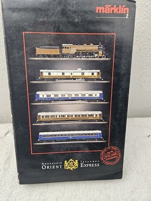 märklin Nostalgie Orient Express Zゲージセット MARKLIN Z SCALE TRAIN ORIENT EXPRESS NOSTALGIE INSTANBUL 8108 | eBay