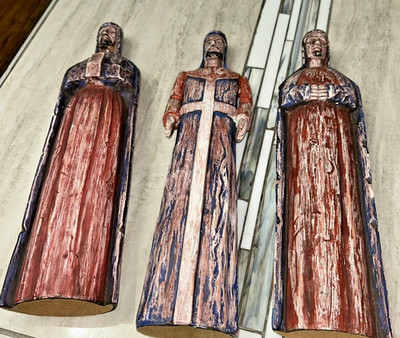 Santos Wise Man Statue Figurines Tres Reyes Magos