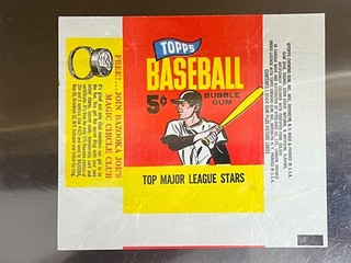 1965 Topps Baseball Wax Pack Wrapper