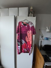 Kleid, CAPPUCCINO, Gr. 48, Fantasiemuster, Wendekleid