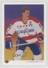 1990-91 Upper Deck Team Checklist French Rod Langway #309 HOF 1hs9