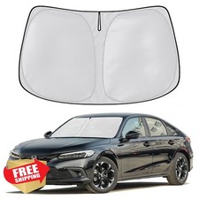 Honda Civic 2022-2026 Windshield Sun Shade Front Window Visor UV
