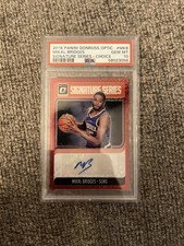 2018 Donruss Optic Mikal Bridges Rookie Signature Series Choice Auto PSA 10📈🔥