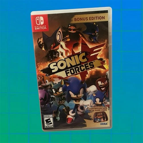 Nintendo Switch Sonic Forces Bonus Edition (2017) Complete + 2 Skins