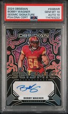 2024 Panini Obsidian - Seismic Signatures Bobby Wagner #SS-BWR (AU) PSA 10