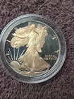 1986 S Silver Eagle Toned American Eagle Silver Coin ASE Toning 🌈🌈 #2