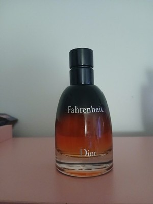 New 100% Full Fahrenheit Christian Dior, 2.5 oz Parfum Spray for